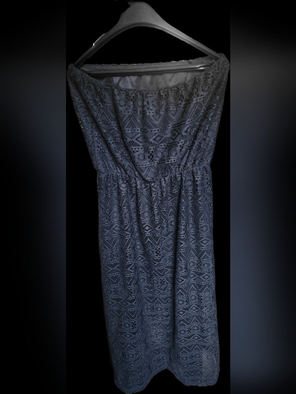 Women’s Strapless 2 Layer Lace Dress